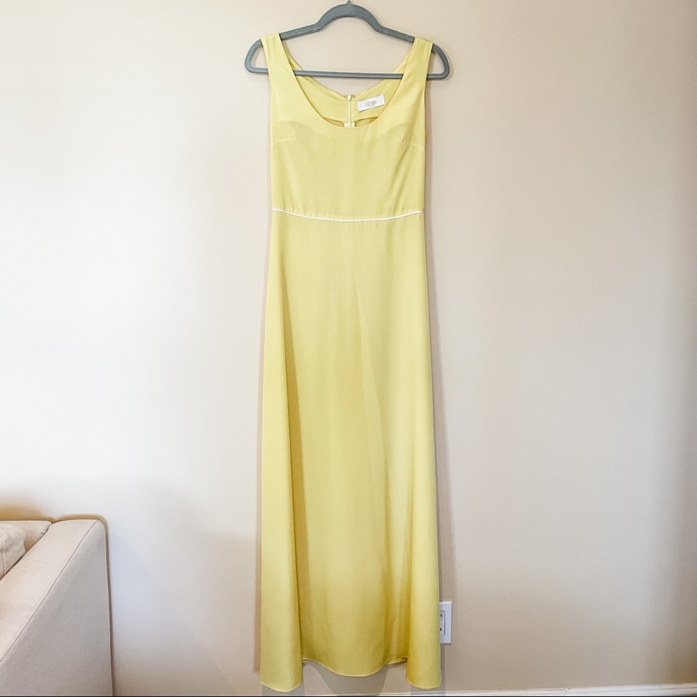 Candela Maxi Dress w/ Piping